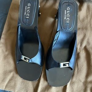 Gucci Black Sandals